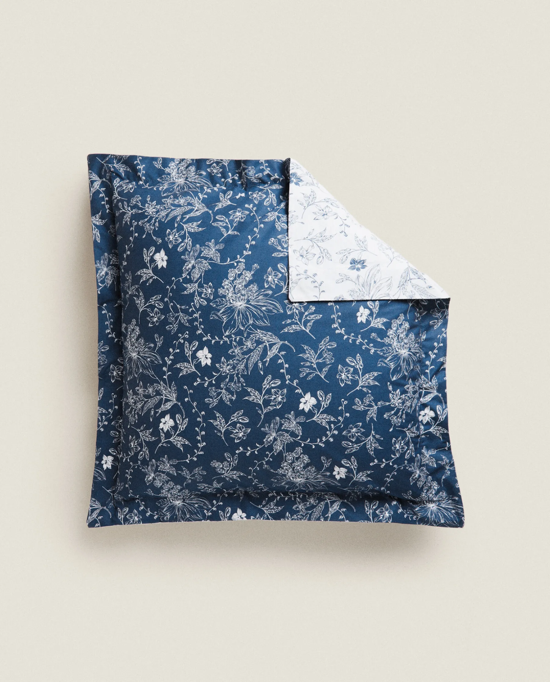 ZARA Home Floral Pillowcase