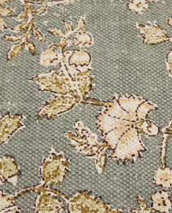 ZARA Home Floral Print Block Rug