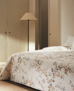 ZARA Home Floral Print Duvet Cover