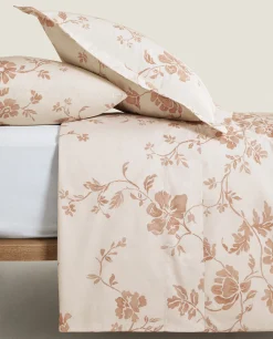 ZARA Home Floral Print Duvet Cover