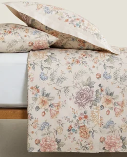 ZARA Home Floral Print Duvet Cover