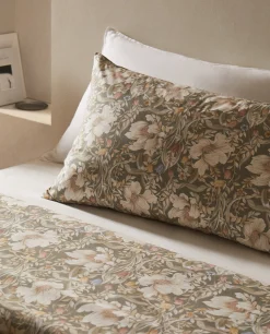 ZARA Home Floral Print Pillowcase