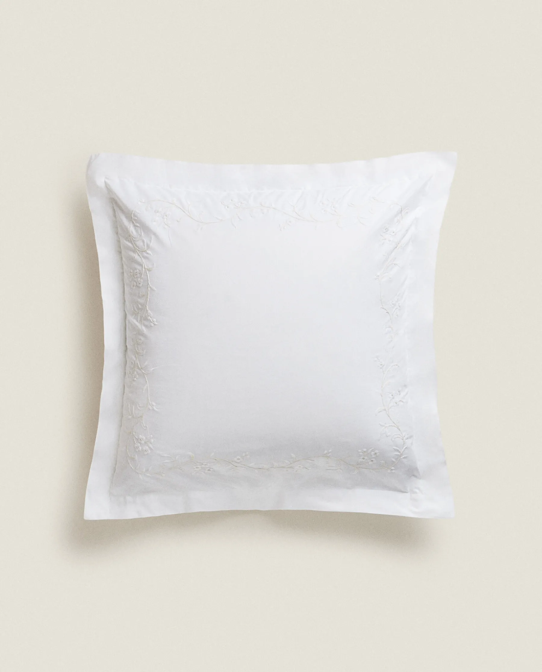 ZARA Home Floral Print Pillowcase