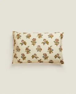ZARA Home Floral Print Pillowcase
