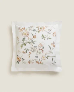 ZARA Home Floral Print Pillowcase