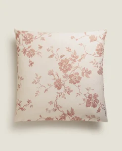 ZARA Home Floral Print Pillowcase