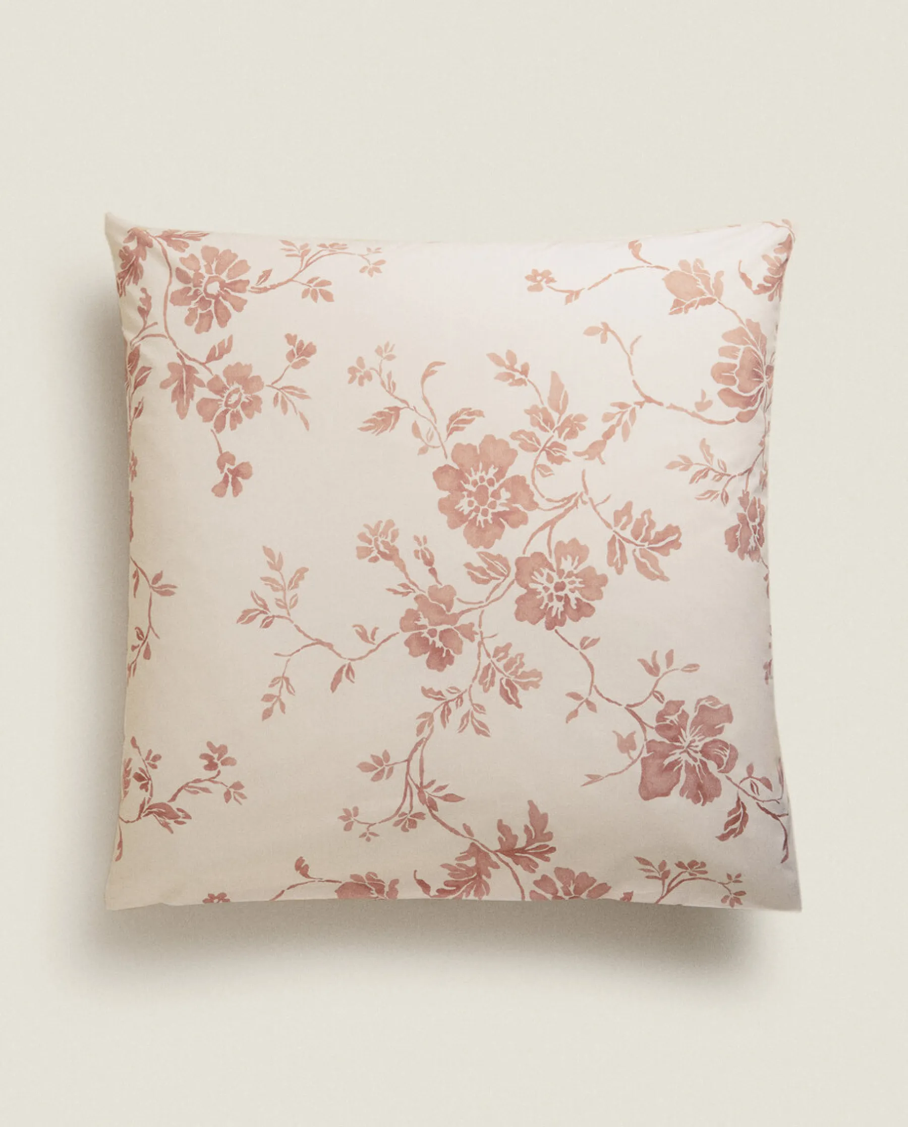 ZARA Home Floral Print Pillowcase