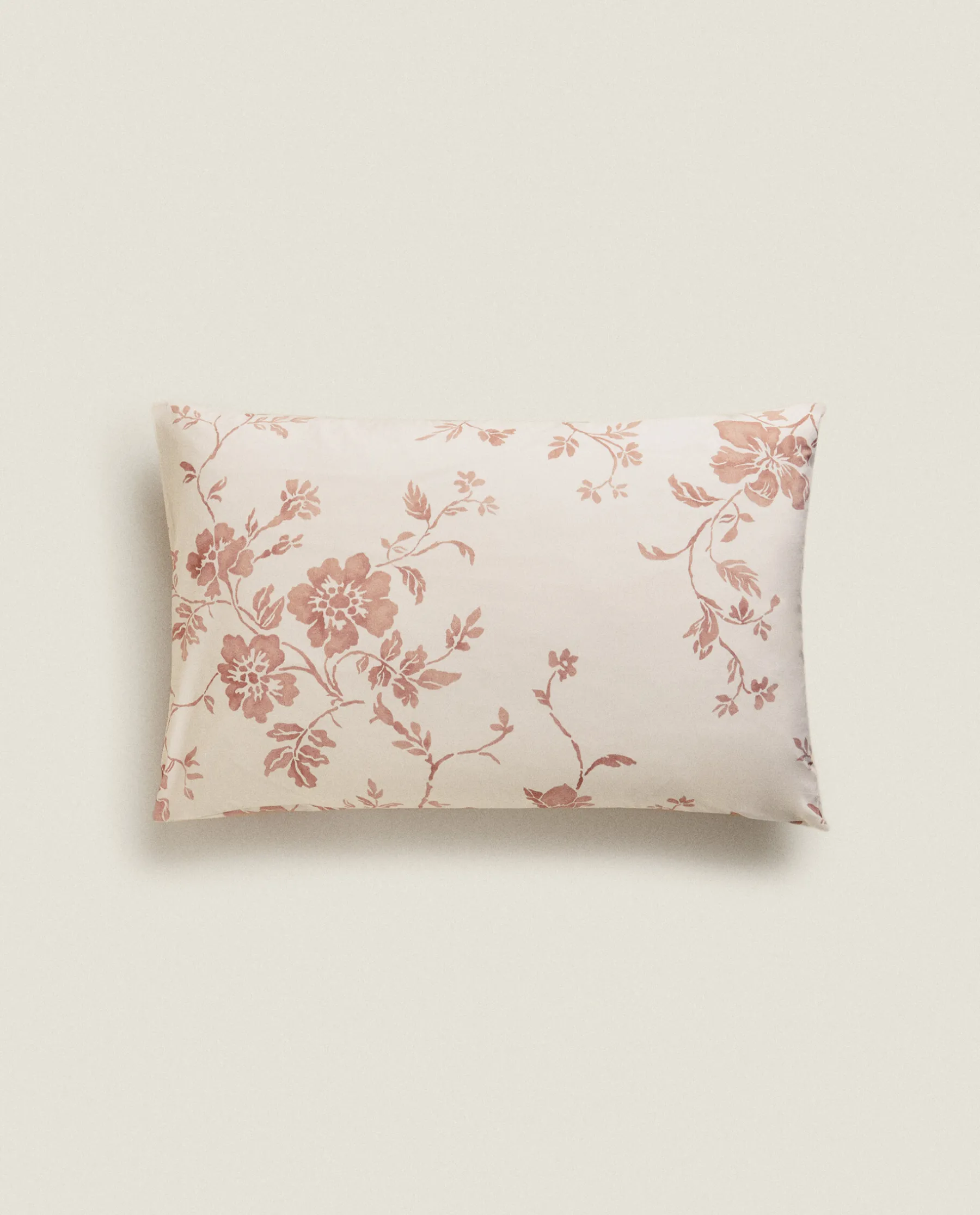 ZARA Home Floral Print Pillowcase