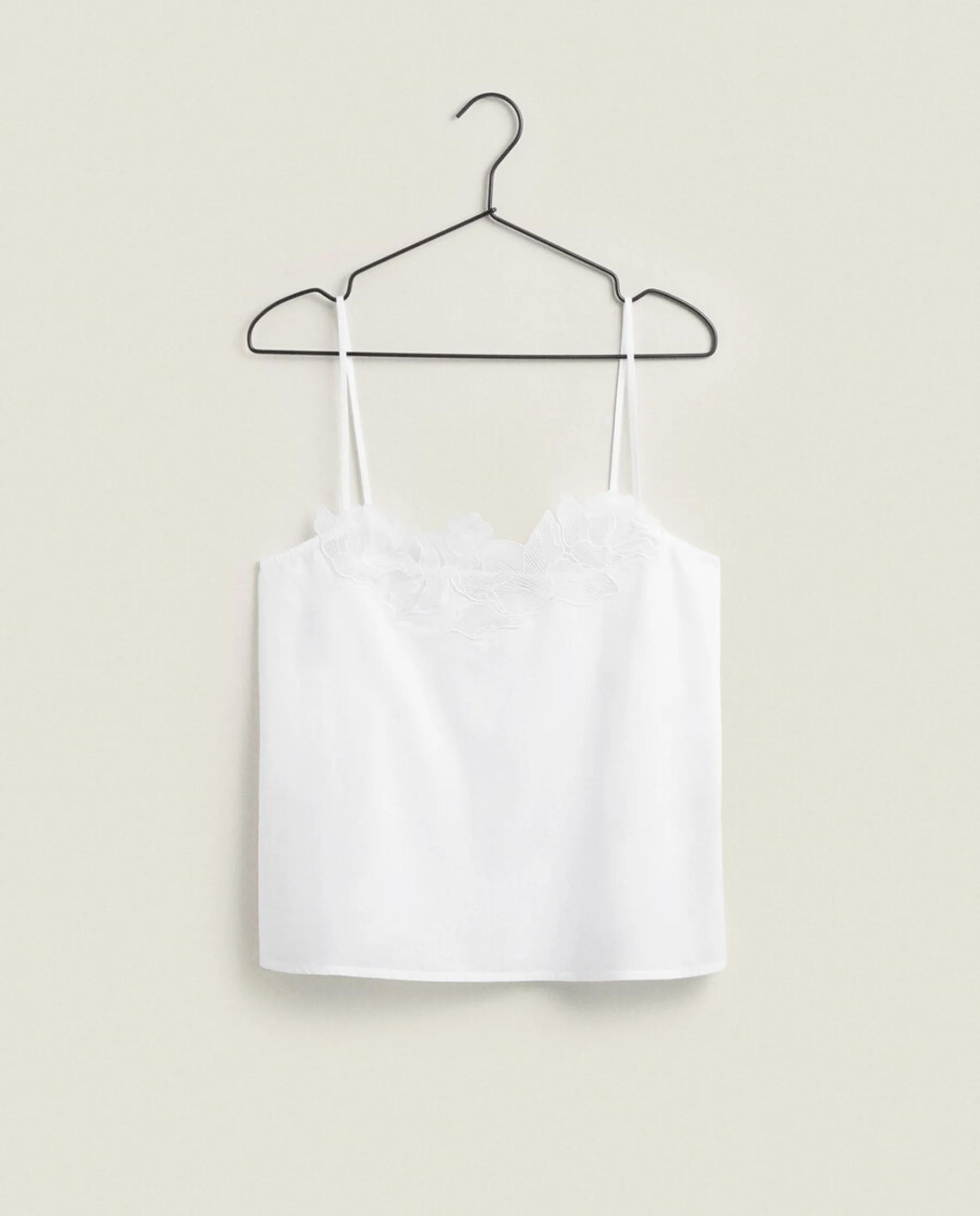 ZARA Home Floral Top With Straps