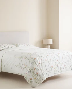 ZARA Home Flower And Butterfly Print Top Sheet