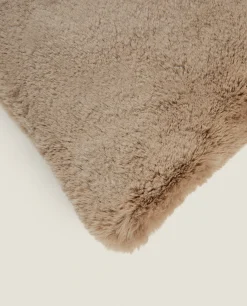 ZARA Home Fur (Faux) Throw Pillow Cover