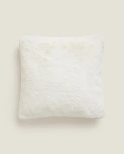 ZARA Home Fur (Faux) Throw Pillow Cover