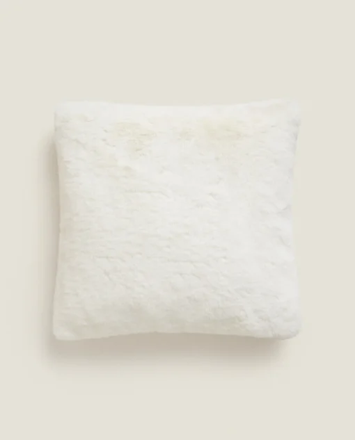 ZARA Home Fur (Faux) Throw Pillow Cover