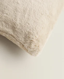 ZARA Home Fur (Faux) Throw Pillow Cover