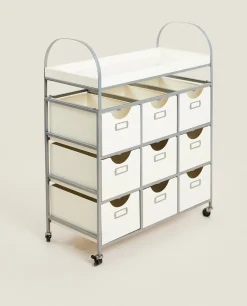 ZARA Home Galvanized Furniture With Wheels