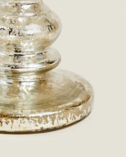 ZARA Home Geometric Glass Candlestick