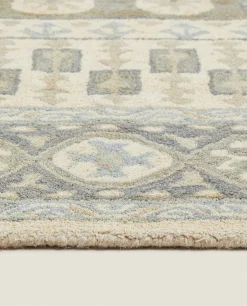 ZARA Home Geometric Wool Rug