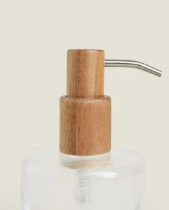 ZARA Home Glass And Wood Dispenser