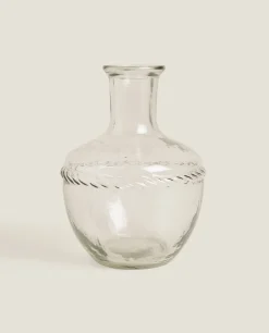 ZARA Home Glass Bottle Vase