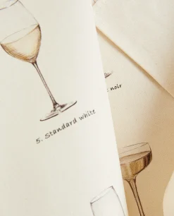 ZARA Home Glass Print Kitchen Towel (Pack Of 2)