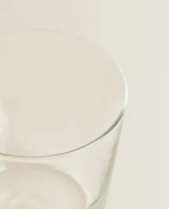 ZARA Home Glass Soft Drink Tumblers (Pack Of 4)