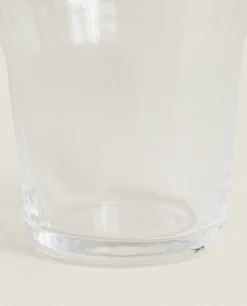 ZARA Home Glass Tumbler With Line Design