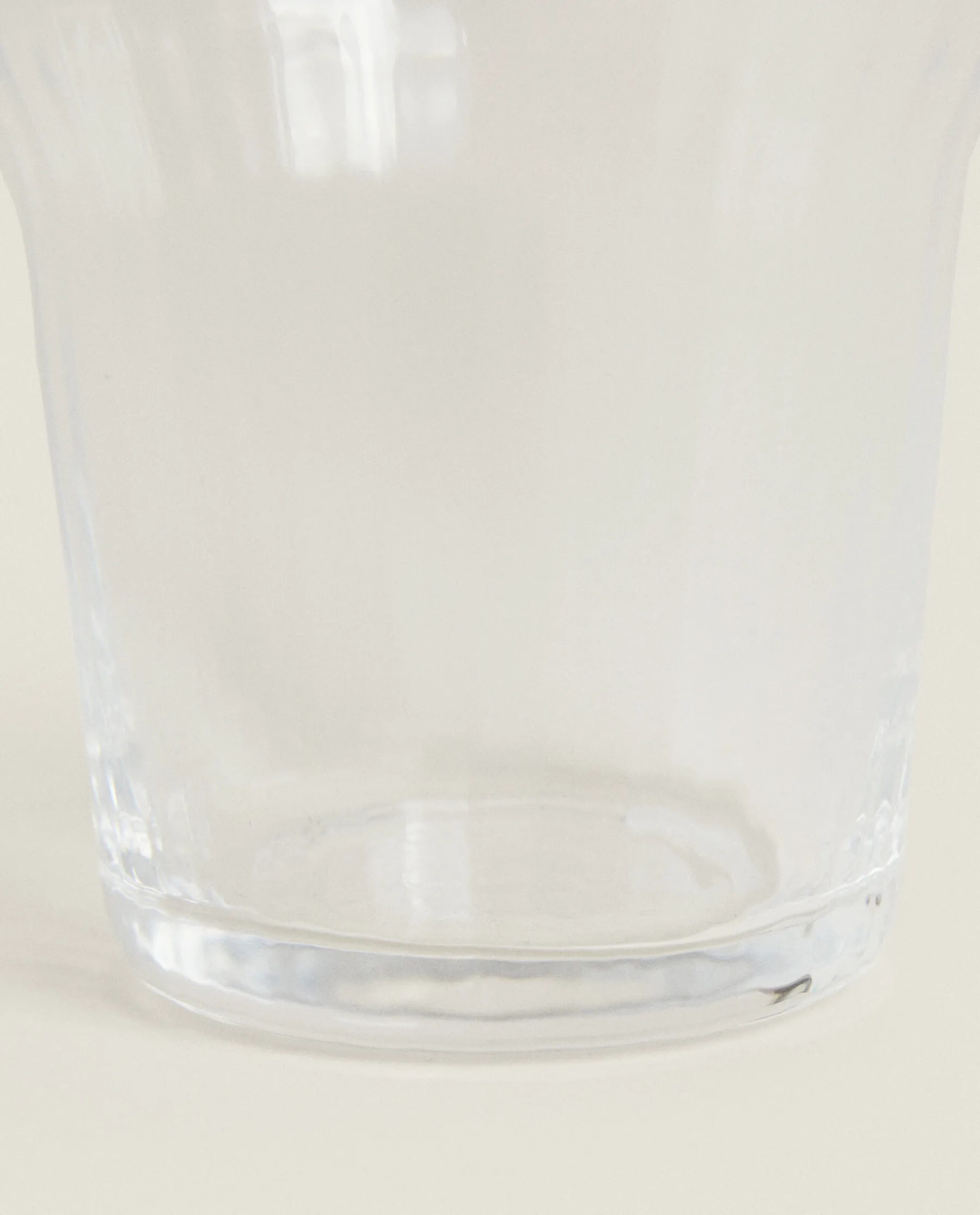 ZARA Home Glass Tumbler With Line Design