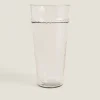 ZARA Home Glass Vase With Border