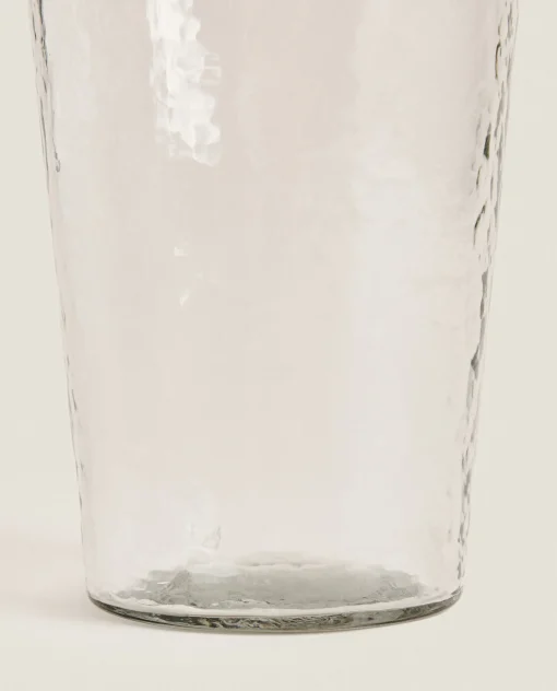 ZARA Home Glass Vase With Border
