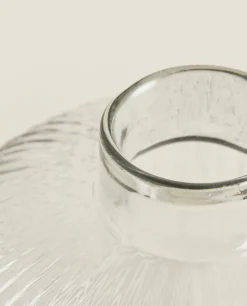 ZARA Home Glass Vase With Lines