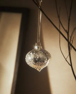 ZARA Home Glitter Glass Christmas Diamond Decoration