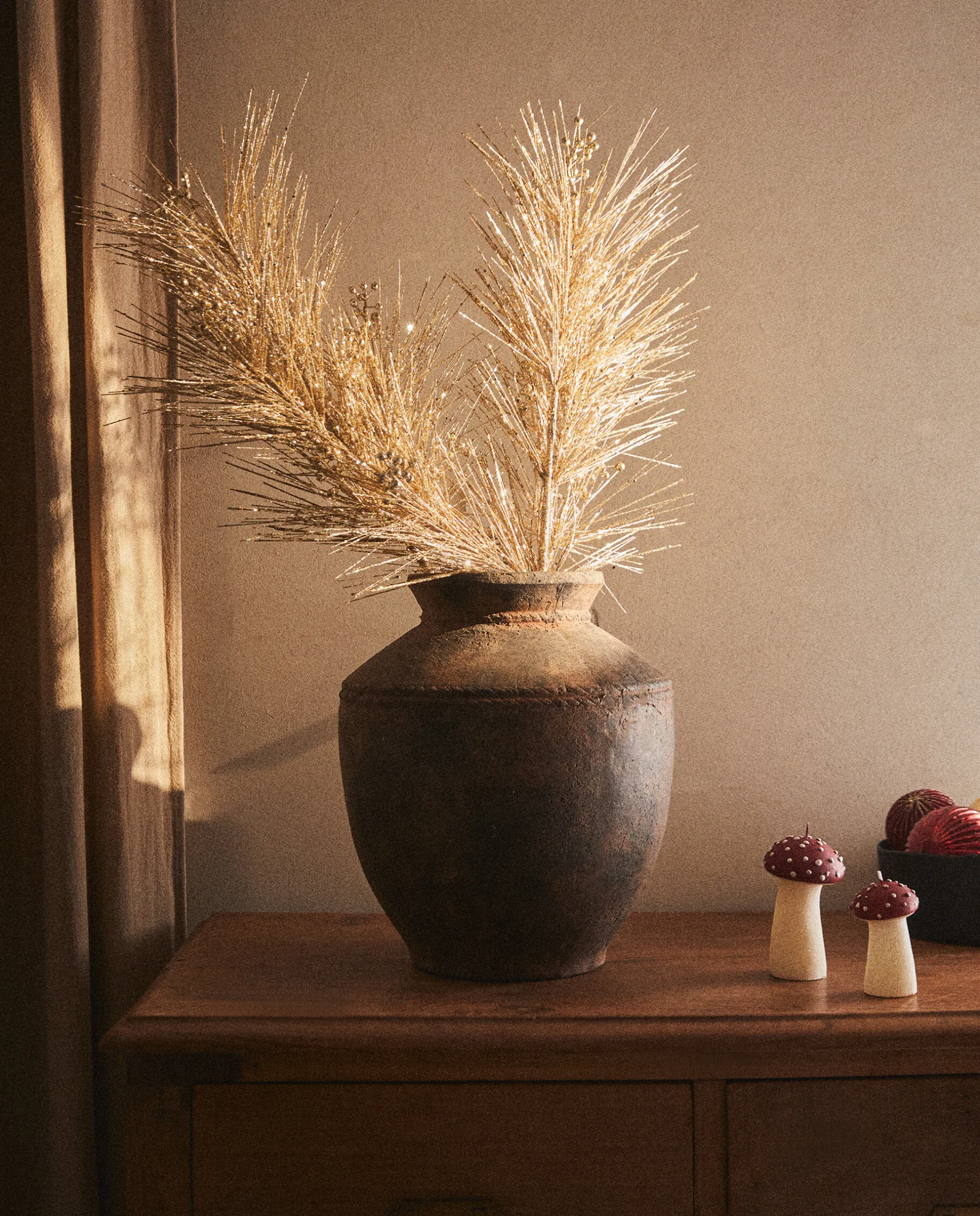 ZARA Home Glittery Christmas Branch Decoration