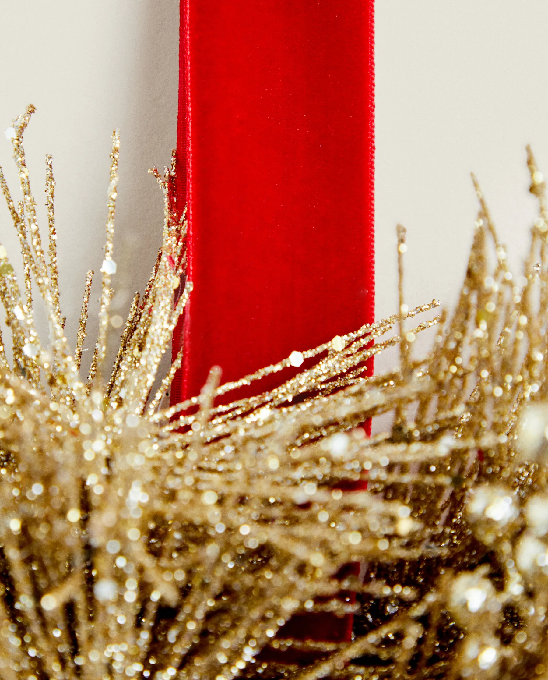 ZARA Home Glittery Christmas Crown Decoration