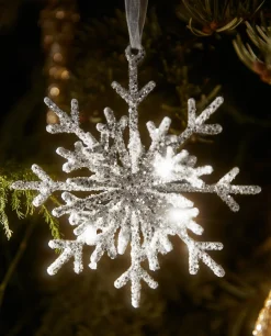 ZARA Home Glittery Christmas Snowflake Decoration