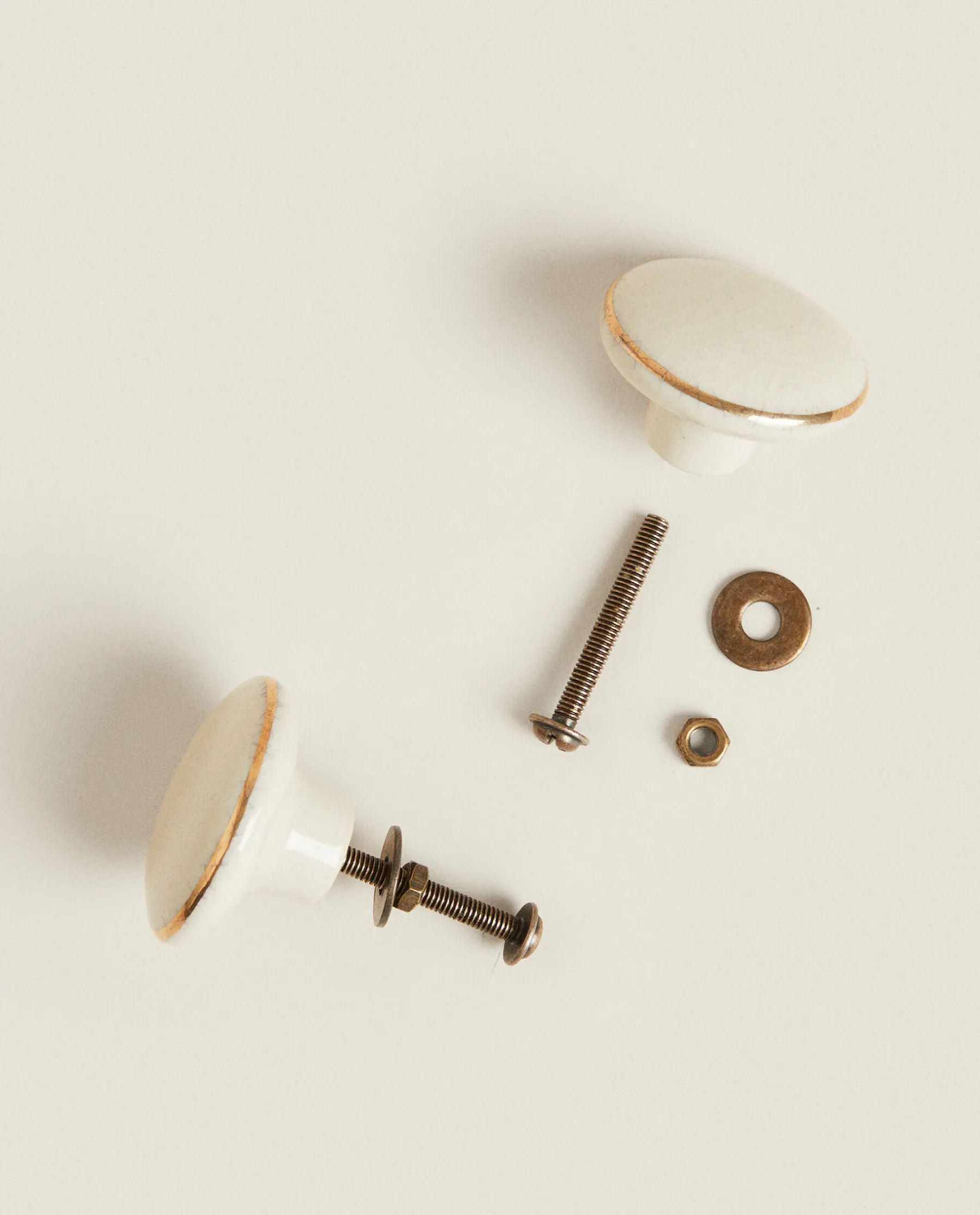 ZARA Home Gold And Door Knob (Pack Of 2)