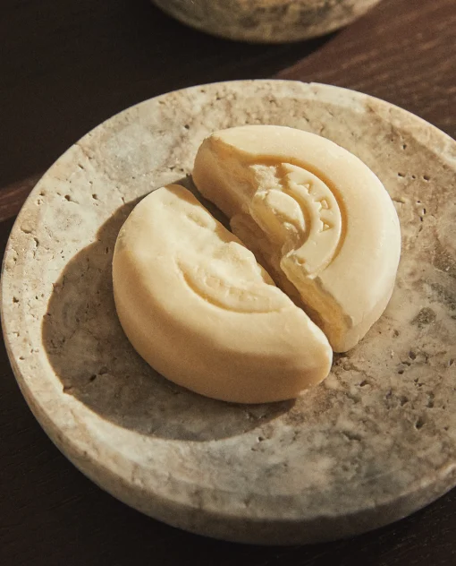 ZARA Home Gray Marble Soap Dish