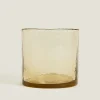 ZARA Home Hammered Glass Tumbler