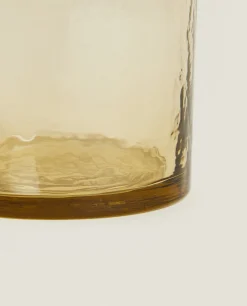 ZARA Home Hammered Glass Tumbler