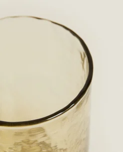 ZARA Home Hammered Glass Tumbler