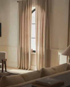 ZARA Home Heavy Linen Curtain