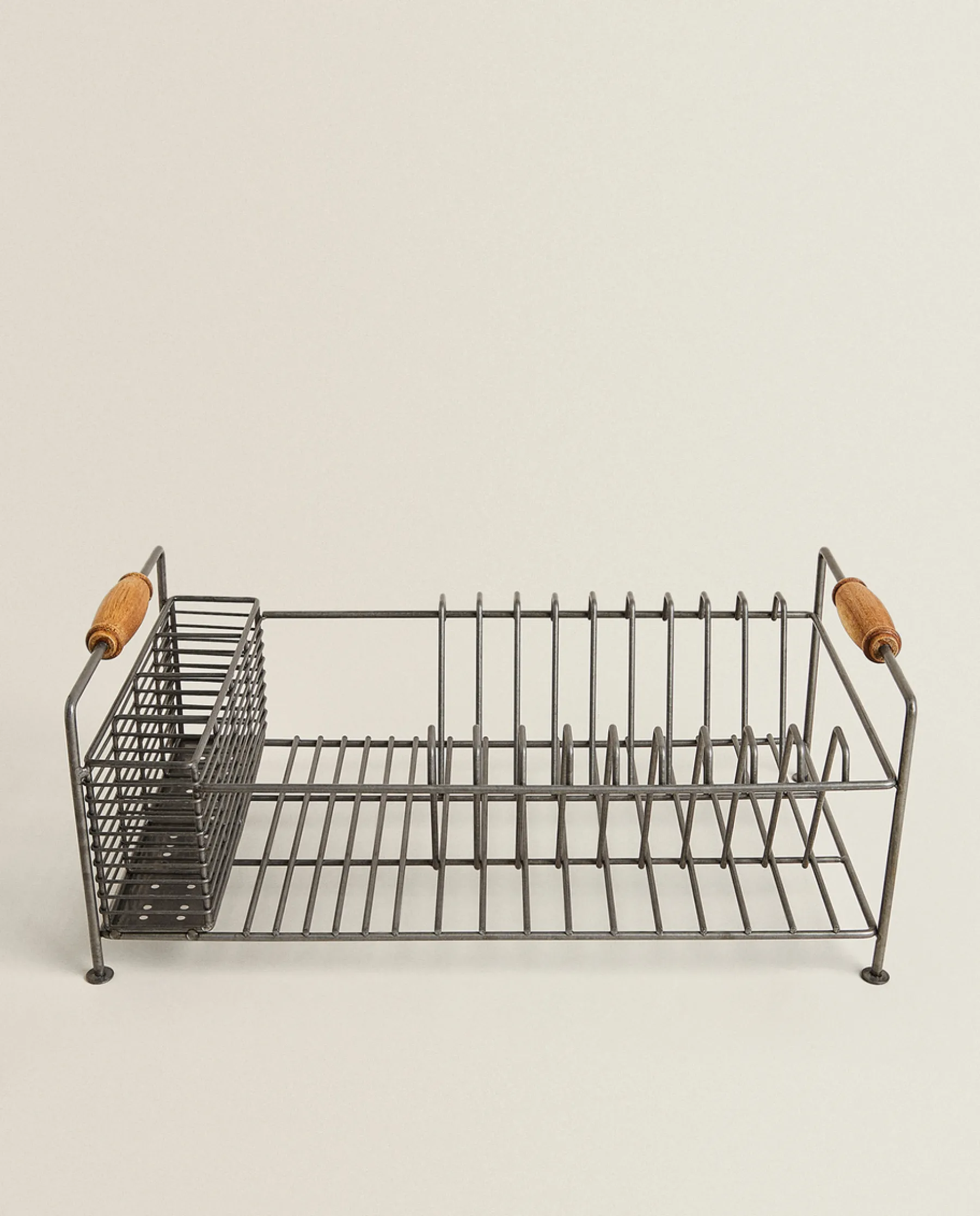 ZARA Home Iron And Acacia Wood Drying Rack