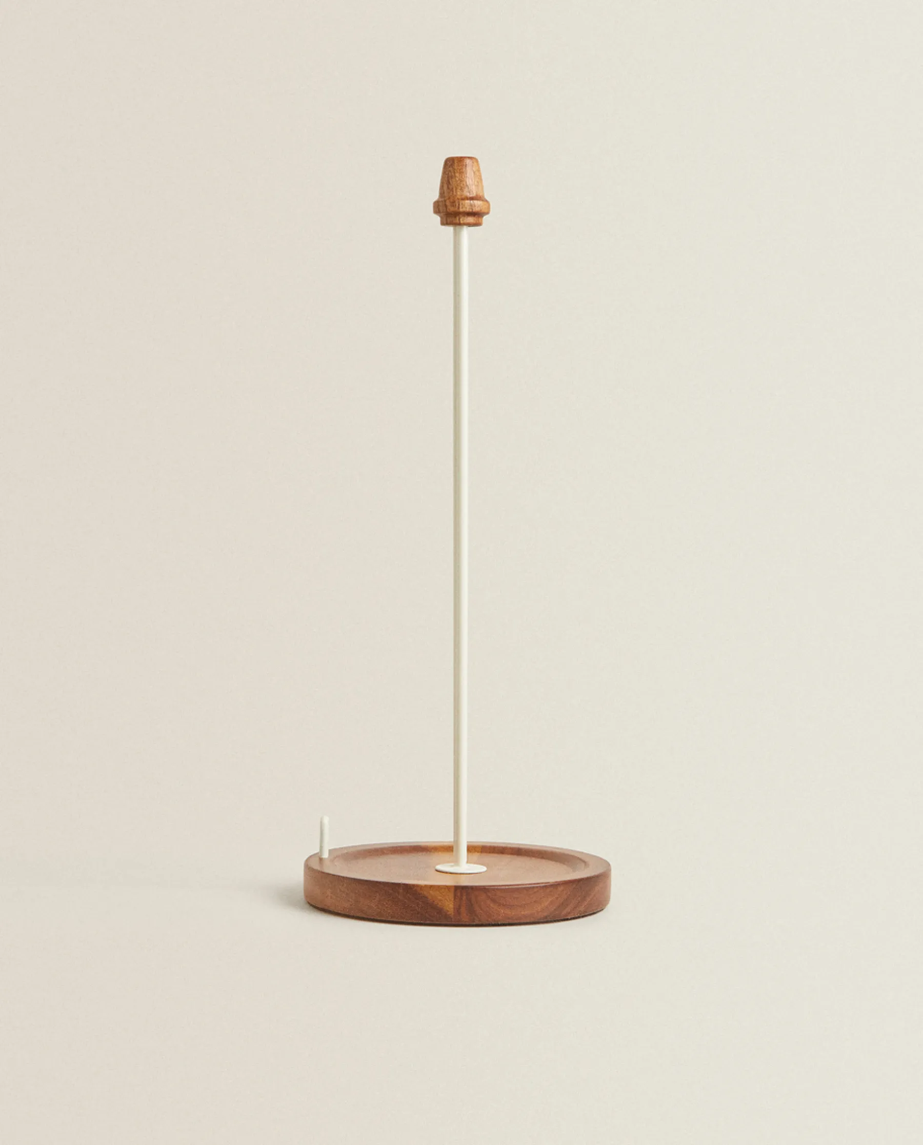ZARA Home Iron And Wood Paper Towel Holder