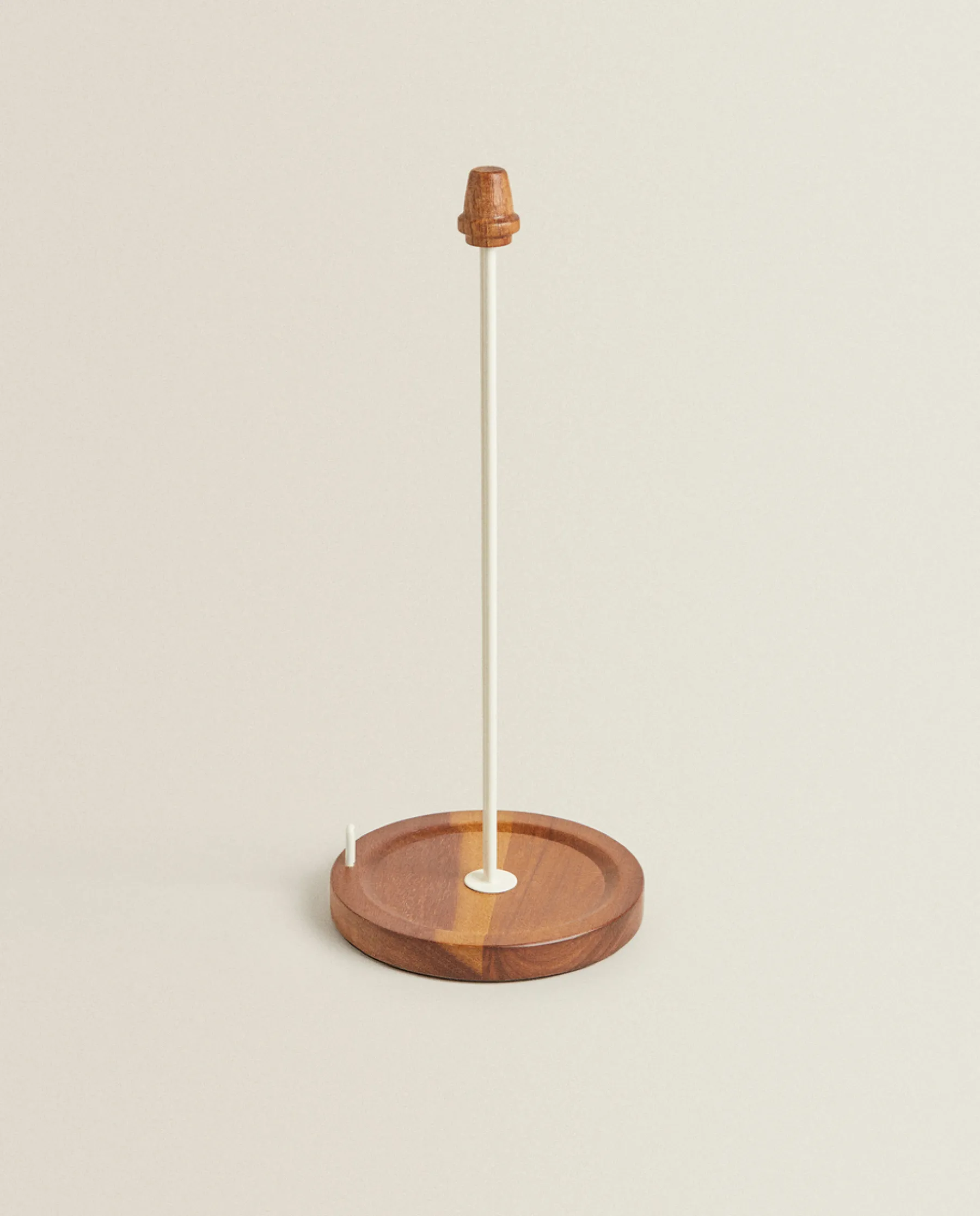 ZARA Home Iron And Wood Paper Towel Holder