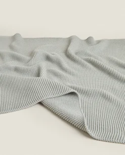 ZARA Home Knit Baby Blanket