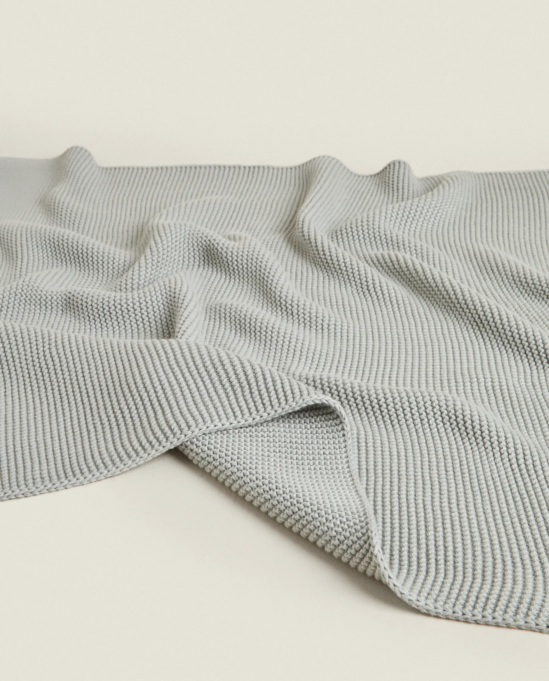 ZARA Home Knit Baby Blanket