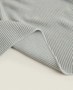 ZARA Home Knit Baby Blanket