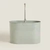 ZARA Home Lacquered Steel Bucket