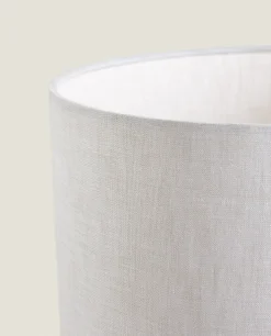 ZARA Home Lamp With Wooden Base