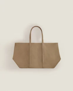 ZARA Home Large Fabric Tote Bag