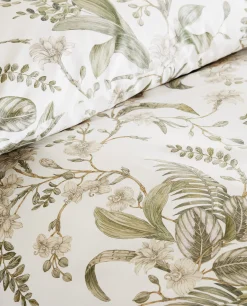 ZARA Home Leaf Print Duvet Cover